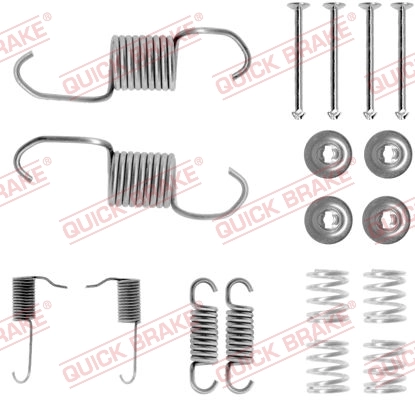 Accessory Kit, brake shoes